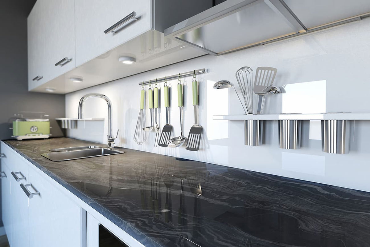 The Beauty of Black Marble Countertops Kitchen Hill