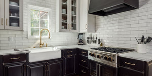 Black Kitchen Cabinets