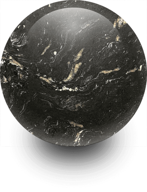Titanium Black Leather Granite